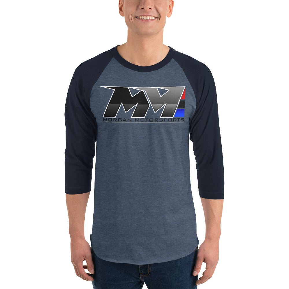 Morgan Motorsports 3/4 sleeve raglan shirt