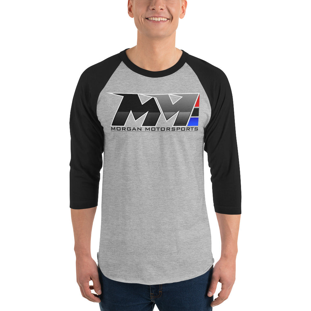 Morgan Motorsports 3/4 sleeve raglan shirt