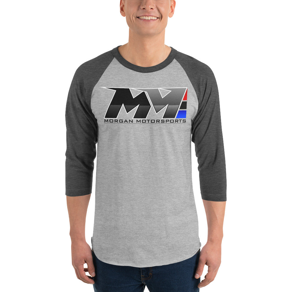 Morgan Motorsports 3/4 sleeve raglan shirt