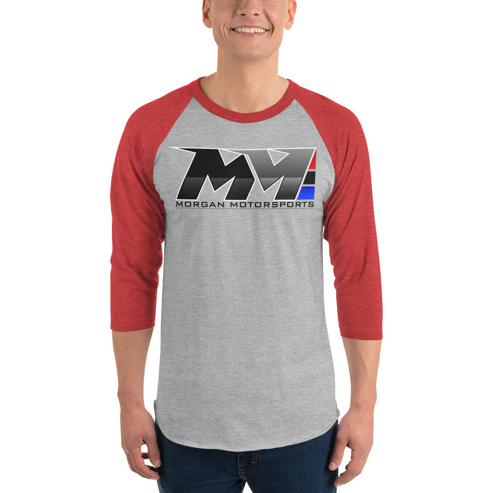 Morgan Motorsports 3/4 sleeve raglan shirt