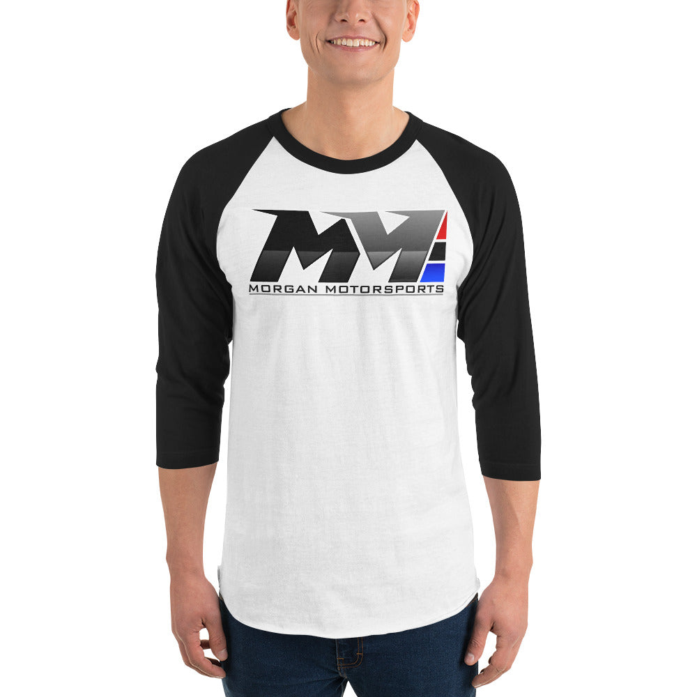 Morgan Motorsports 3/4 sleeve raglan shirt