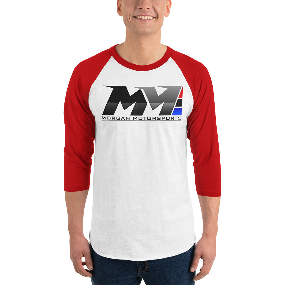 Morgan Motorsports 3/4 sleeve raglan shirt